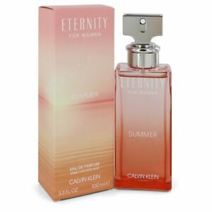  Eternity Summer от Calvin Klein Eau De Parfum Spray (2020) 3.4 унций (примерно 96.39 г.) для женский