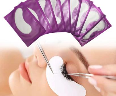Патчи для наращивания ресниц с Aliexpress.com безворсовые Eye Gel Patches for Eyelash Extensions Lint Free Under