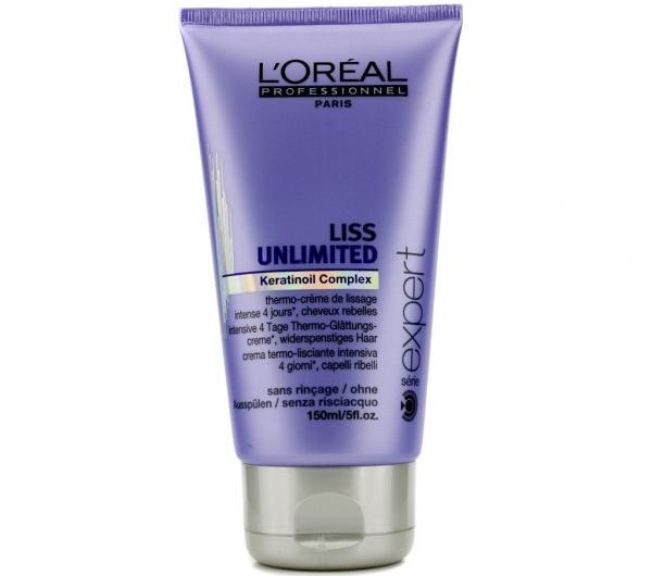 Крем для волос L'Oreal Professionnel Serie Expert Liss Unlimited несмываемый термозащитный