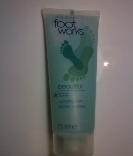 Бальзам для ног Avon Foot works Beautiful