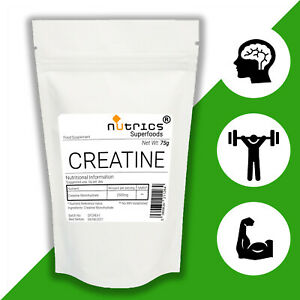  Nutrics® 100% Rein CREATINE Creatin Monohydrate 200g Pharma Grade Vegane Pulve
