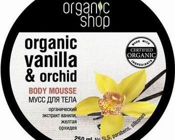 Мусс для тела ORGANIC SHOP "Бурбонская ваниль"