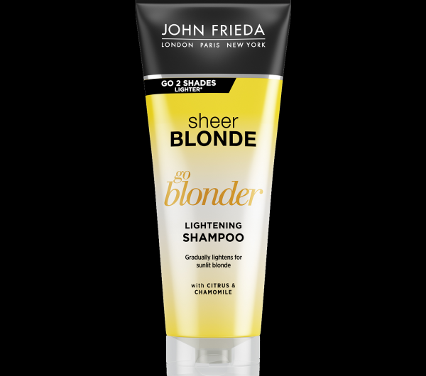 Осветляющий шампунь John Frieda Sheer Blonde Go Blonder для натуральных, мелированных и окрашенных волос