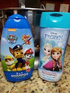  Disney Frozen матовый Berry шампунь-кондиционер. Щенячий патруль 2in1 шампунь комбинированный