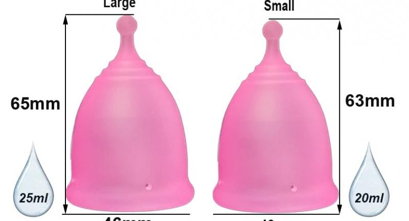 Менструальная чаша Aliexpress 1 Pcs Mestrual cup hygiener period for women menstruatie cup 100% medical grade silicone menstrual cup coletor menstrual