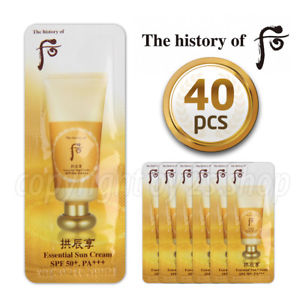  [The History of Whoo] эфирное крем от солнца 1 мл X 40 шт., SPF50+, PA +++