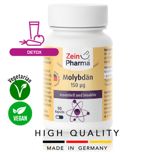  Молибден 150 мкг (90 капсул) детокс жизненной энергии здорового питания ZeinPharma