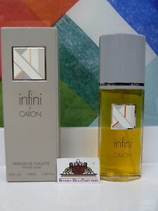  Vintage INFINI DE CARON Parfum туалетная вода спрей 1.69 унций (примерно 47.91 г.)/50 мл новый в коробке