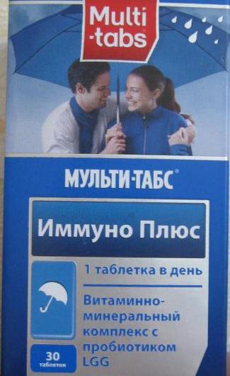 Витамины Multi-tabs Иммуно Плюс