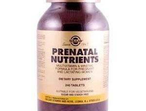 Витамины Solgar Prenatal Nutrients