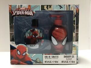  Ultimate Spider Man от Marvel для детей - 2 шт. подарочный набор 3.4 унций (примерно 96.39 г.) туалетная вода спрей и многое другое