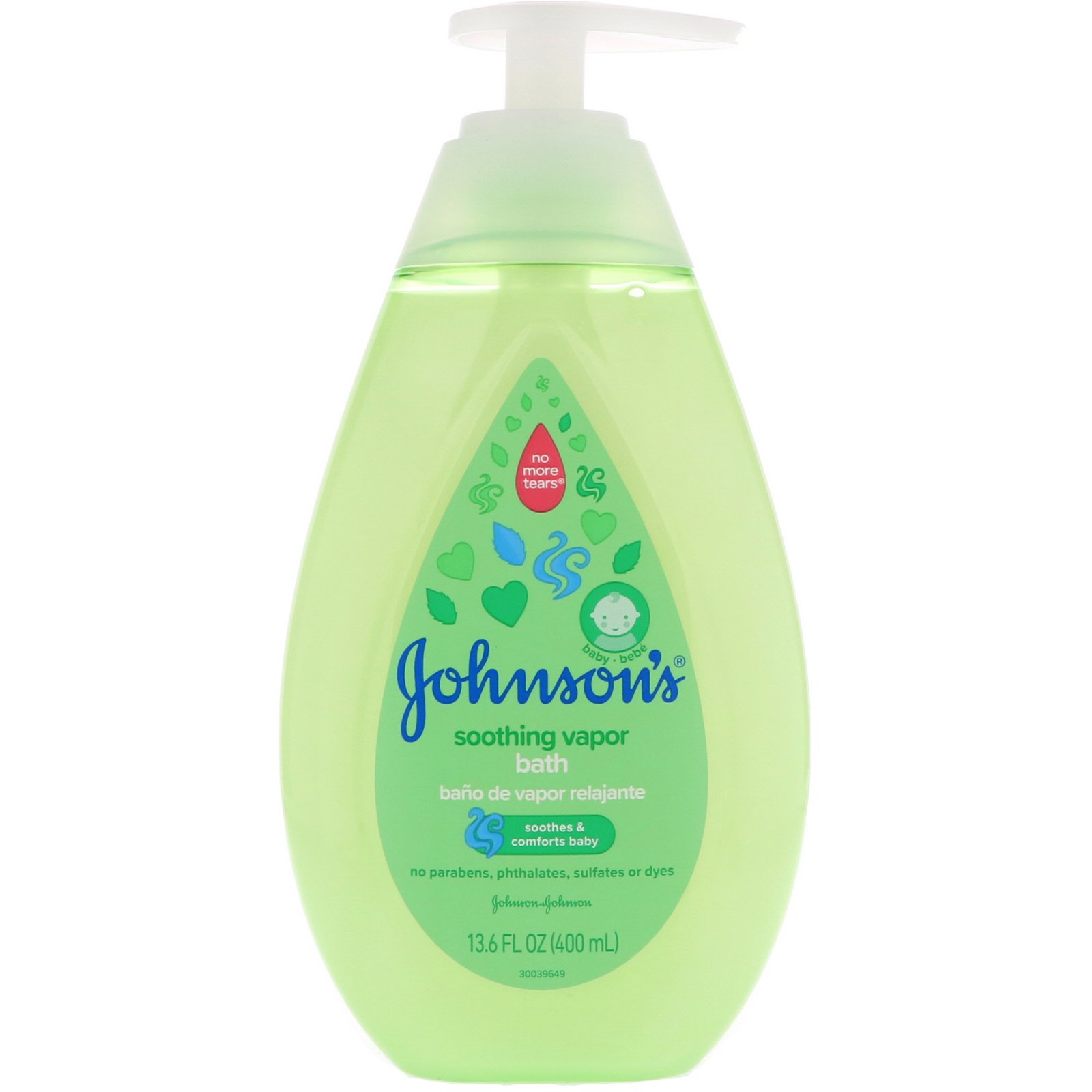 Johnson's, Soothing Vapor, Bath, 13.6 fl oz (400 ml)