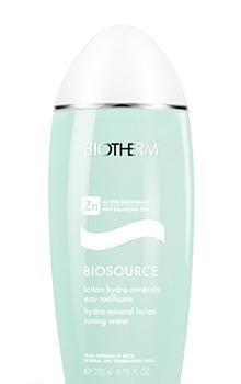 Освежающий и тонизирующий лосьон для нормальной и комбинированной кожи Biotherm Biosource Hydra-Mineral Lotion-Toning Water