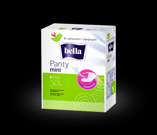 Прокладки ежедневные Bella Panty mini, "В гармонии с природой", дышащие