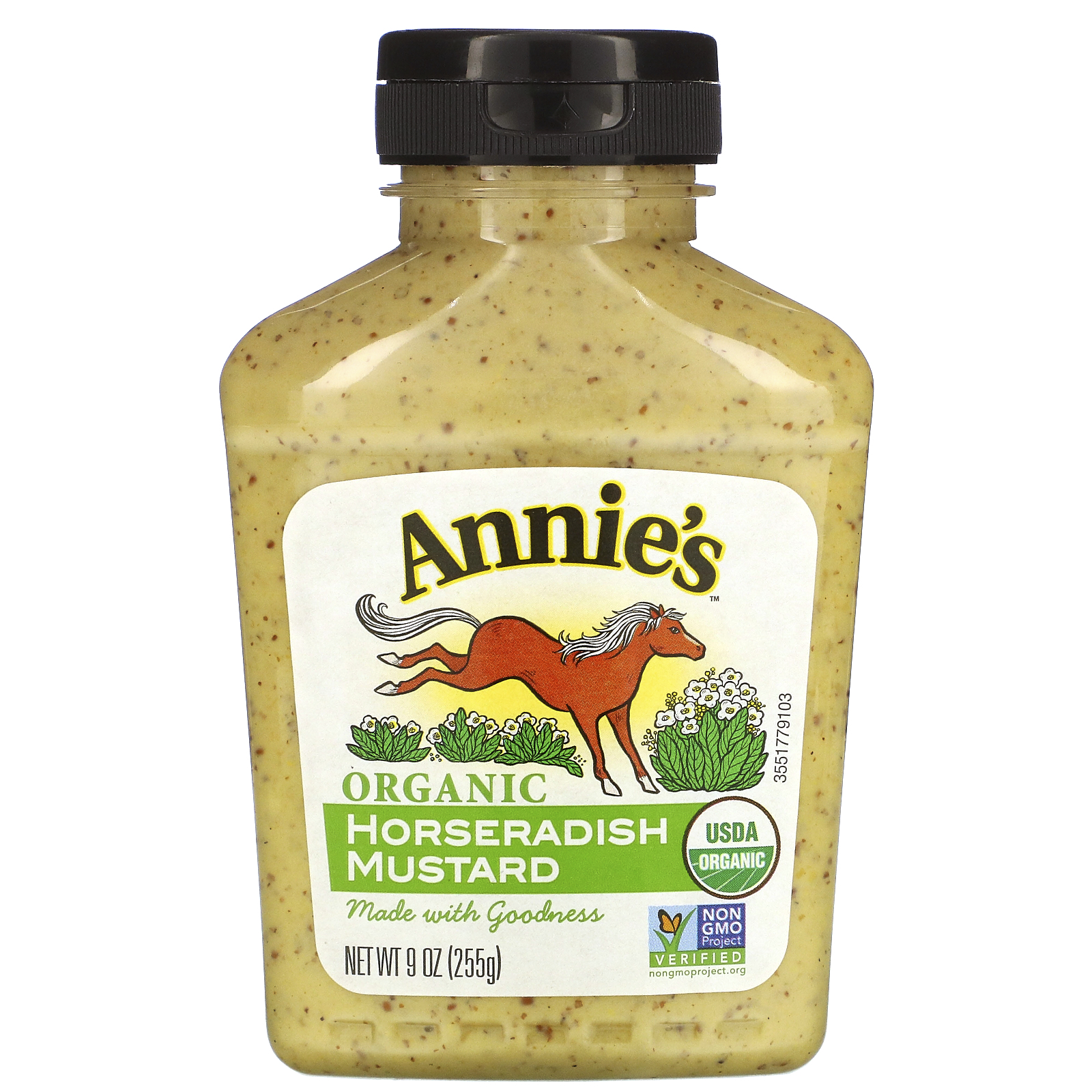 Annie's Naturals, Горчица из хрена, Органический продукт 9 унций (255 г) Annie's Naturals, Горчица из хрена, Органический продукт 9 унций (255 г)