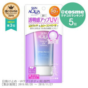  Mentholatum [] кожи Aqua тонизируют УФ-эссенция осветление солнцезащитный крем SPF 50+ PA ++++