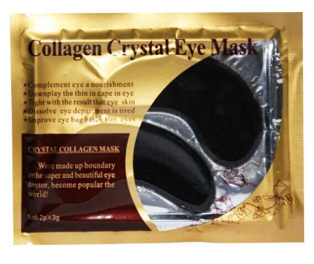 Гидрогелевые патчи для глаз Aliexpress Black Eye Mask Crystal Gel Black Mask for the Eyes Dark Circles Remove Antipufiness Ageless Moisturizing Eye Patch