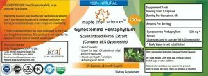 Details about   Gynostemma pentaphylla extract capsules 98% gypenoside by HPLC pure no filler-
							
							show original titl