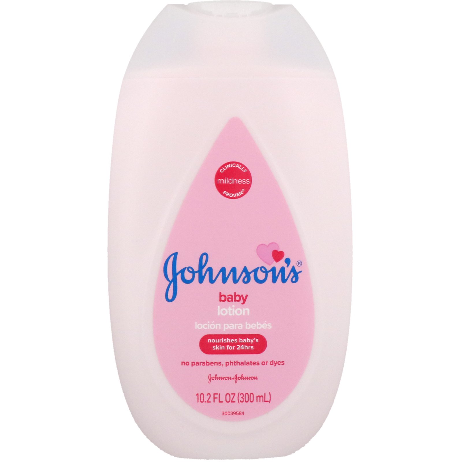 Johnson's, Baby Lotion, 10.2 fl oz (300 ml)