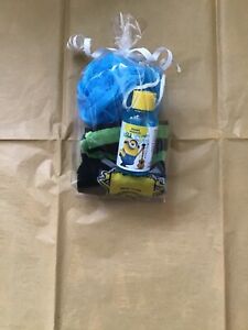  Minions рождественский подарок набор носков, Bubble ванна, тело слойка. унисекс