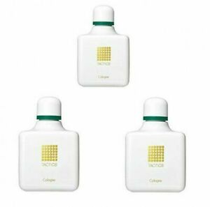  TACTICS  Shiseido Cologne L 120ml x 3 Pcs set for Men Fragrance F/