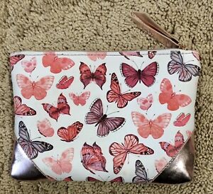  Новый макияж Ipsy косметичка бабочки розовые
