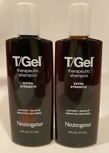  Neutrogena T-Gel терапевтический шампунь против перхоти, дополнительную прочность 6 жидк. унц. (примерно 177.44 мл) набор из 2