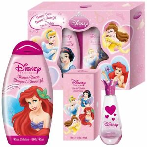  Confezione regalo bambina DISNEY PRINCESS Eau de toilette vapo 50 ml + Shampoo