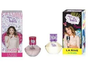  2 x la Rive Disney Violetta Musica & Passion Edt Profumo Ragazza per 20 M