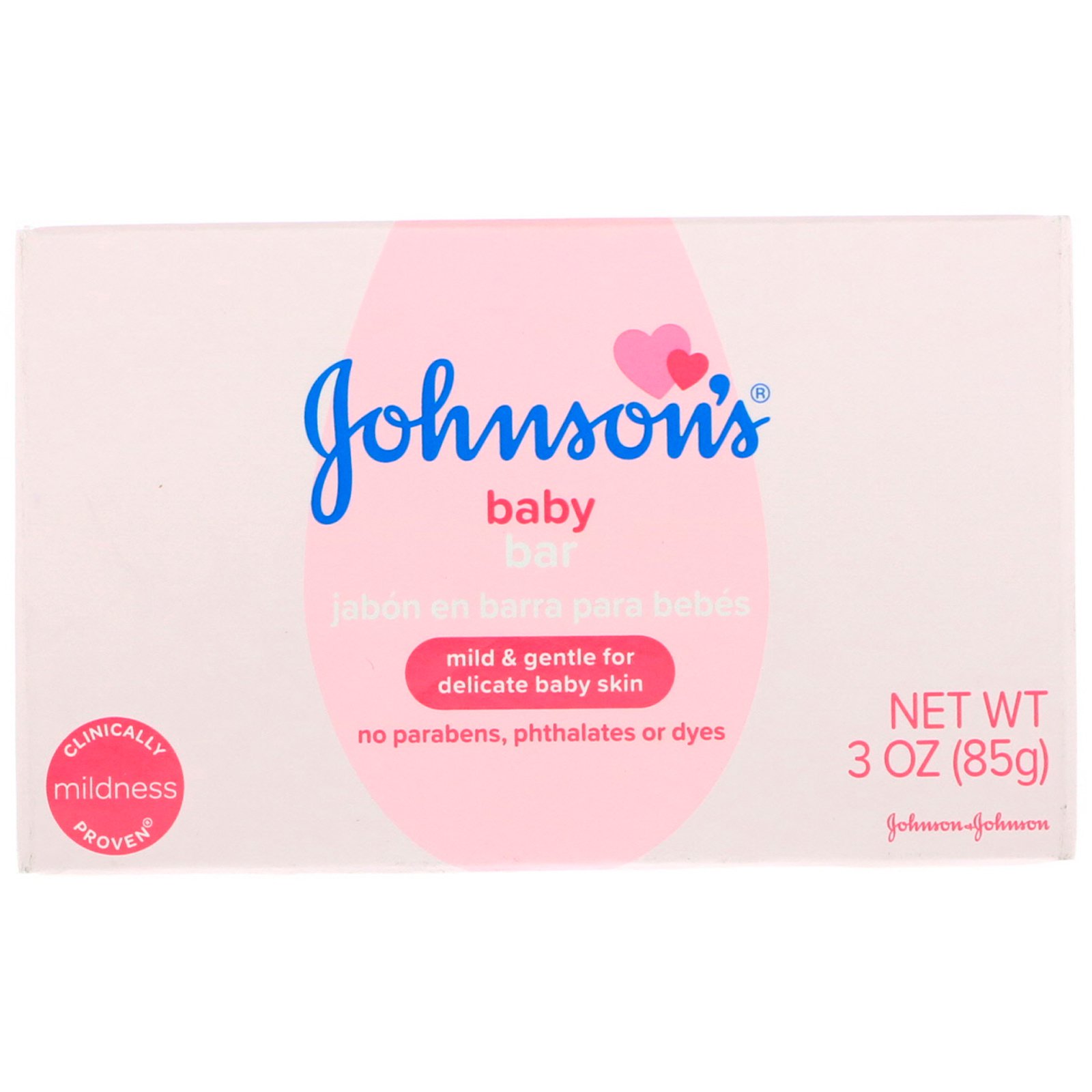 Johnson's, Детское мыло, 3 унции (85 г)