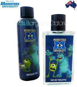  Disney Pixar Monsters University Boys EDT/Cologne/Fragrance & Shower Gel Se