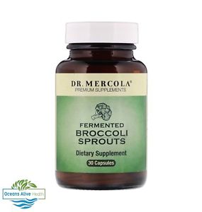  Ферментированный брокколи ростки Dr. mercola 30 капсул органические, антиоксидант