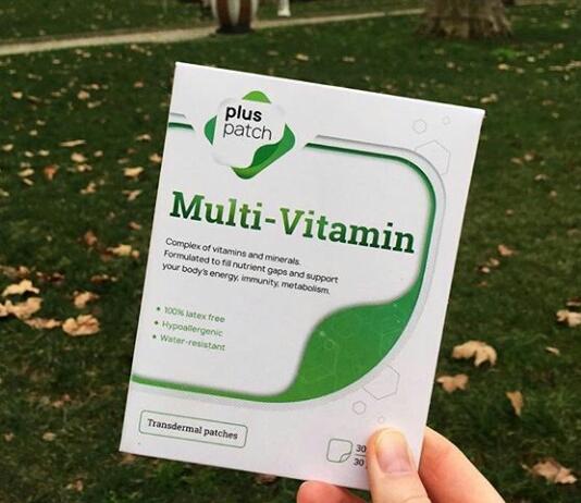 Патчи Plus patch Витаминные Мультивитамин