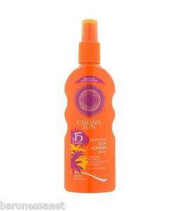  Cabana защиты от солнца фотоомоложение лосьон спрей SPF15 200 мл