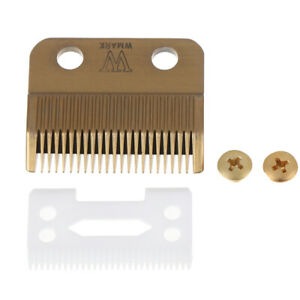  1Set машинка для стрижки волос лезвие золотой с керамическим лезвием для беспроводной машинка для стрижки yj