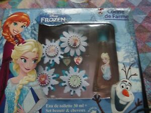  Coffret Disney Princesses - Frozen Eau de Toilette + Barrettes + Bague