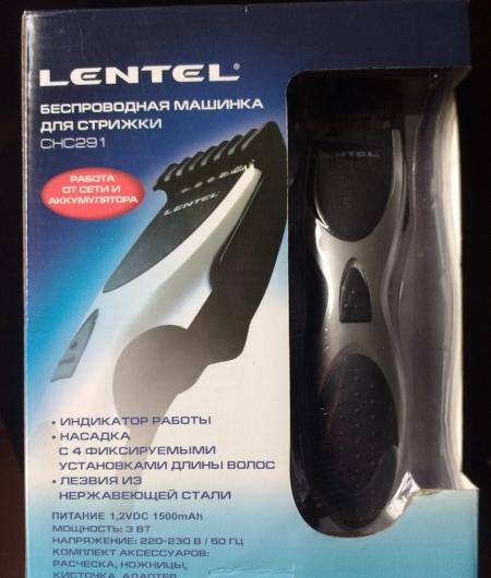 Машинка для стрижки волос Lentel CHC291