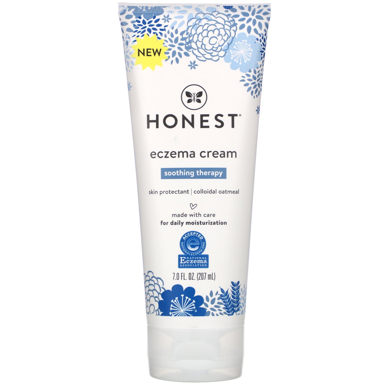 The Honest Company, Soothing Therapy Eczema Cream, 7.0 fl oz (207 ml)