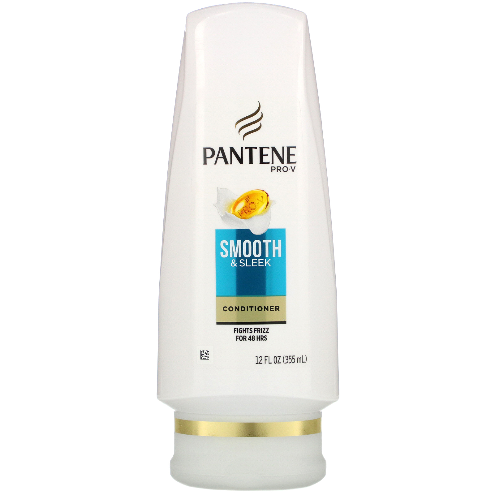 Pantene, Pro-V, Smooth &amp; Sleek Conditioner, 12 fl oz (355 ml)