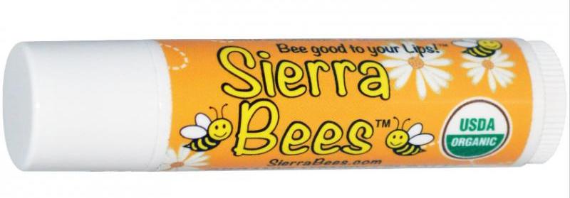 Бальзам для губ Sierra Bees Organic Honey Beeswax Lip Balm with Vitamin E