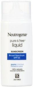  5 Упаковка Neutrogena Pure & свободной жидкости солнцезащитный крем Spf 50 1.4 унций (примерно 39.69 г.) каждый