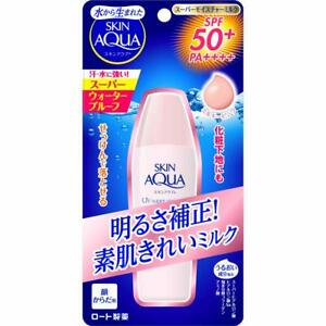  Rohto Japan Skin Aqua супер влагу молоко розовый SPF50+ Pa 40 мл s8290