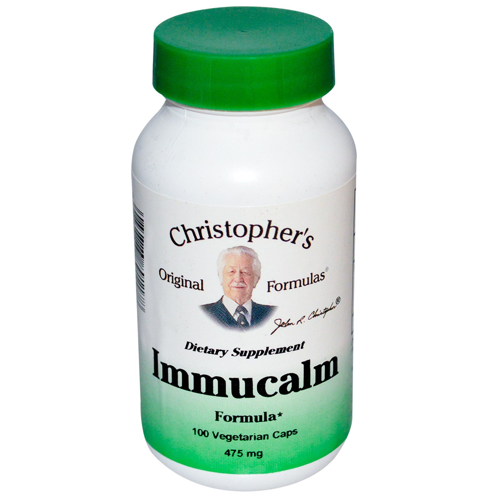 Christopher's Original Formulas, Формула Immucalm, 475 мг, 100 растительных капсул