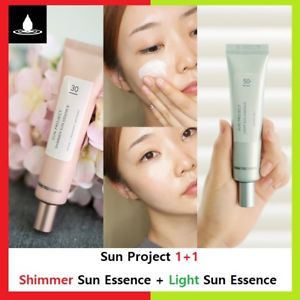  Спасибо фермер солнце проекта мерцание (свет) от Солнца, эссенция, 40 мл, SPF50+ Pa +++ Корея