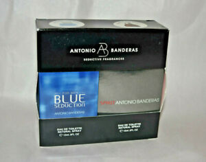  Комплект 2pc новый в коробке Antonio Banderas Spirit Blue Seduction туалетная вода спрей .5 каждая
