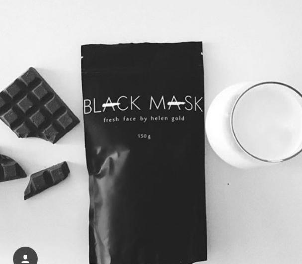 Маска для лица Helen Gold Black Mask (fresh face)
