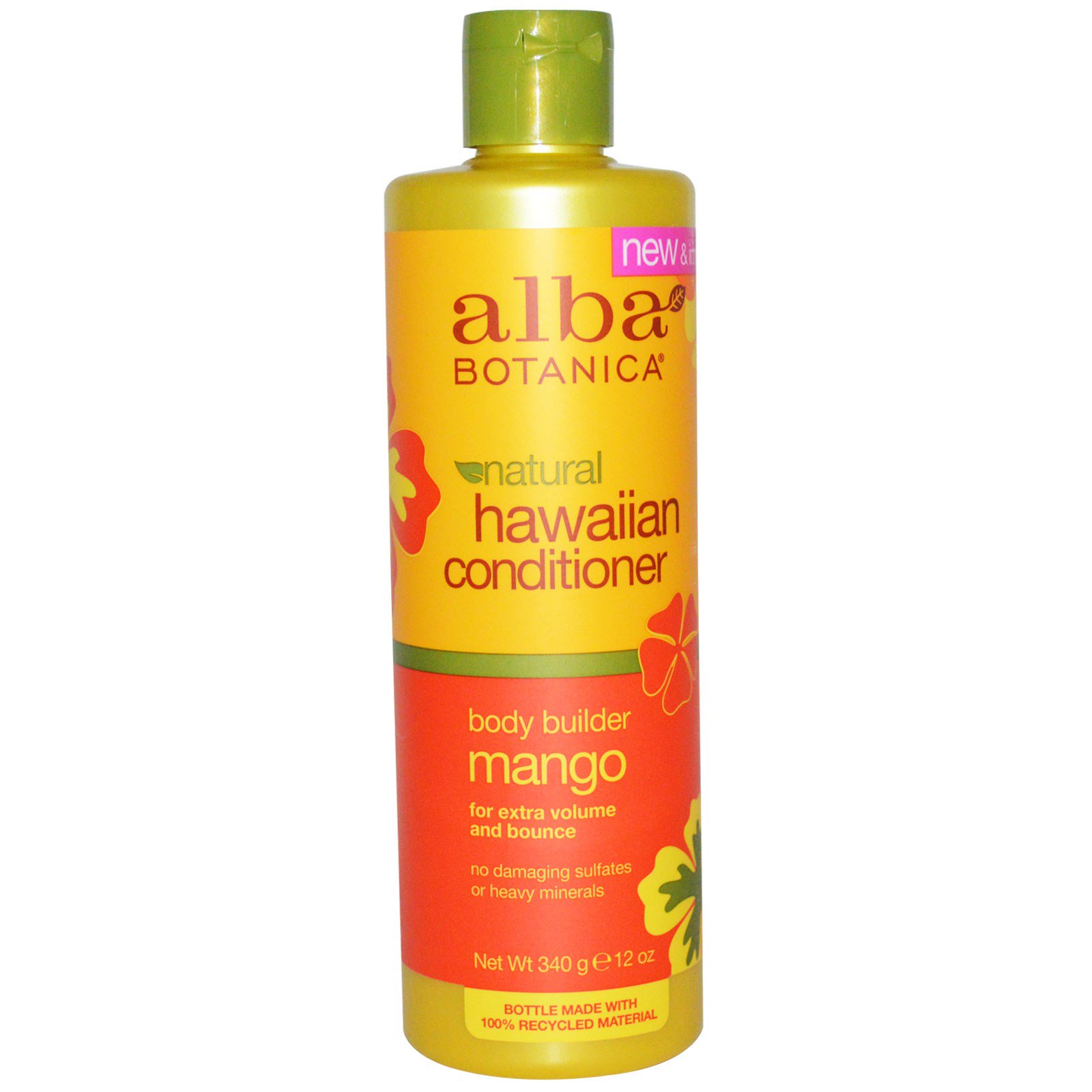 Alba Botanica, Натуральный гавайский кондиционер, с манго, 12 унций (340 г)