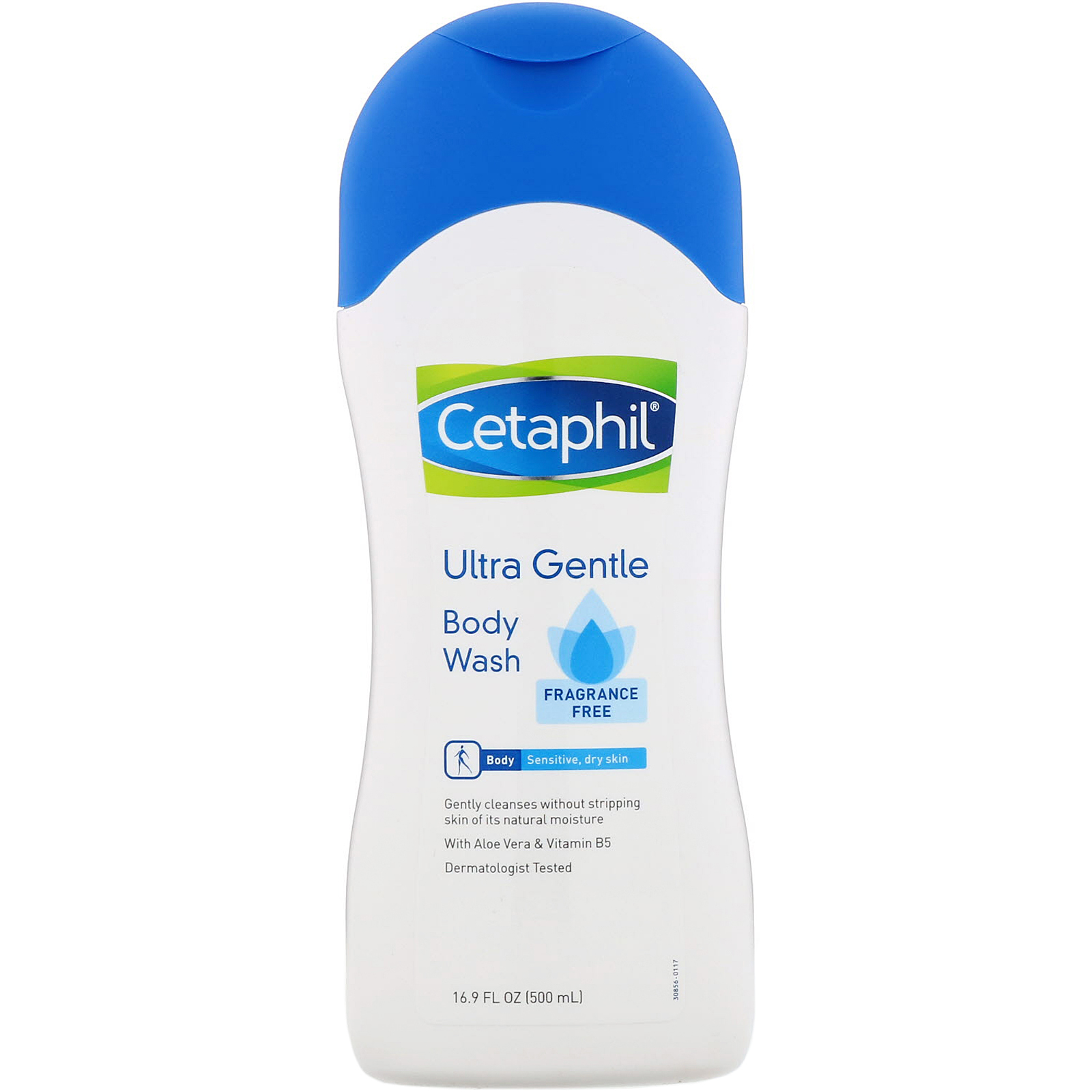 Cetaphil, Ultra Gentle, гель для душа, без отдушки, 500 мл