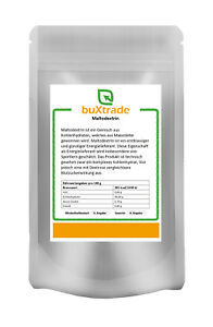  2,5 kg Maltodextrina Maltodextrina Azúcar los Hidratos de Carbono Pur