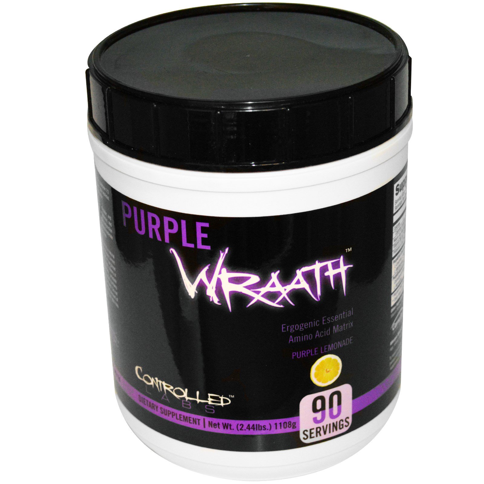 Controlled Labs, Purple Wraath, пурпурный лимонад, 1108 г